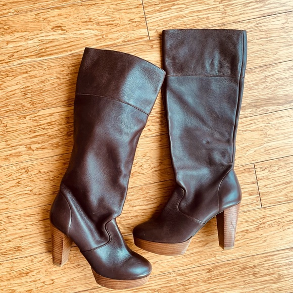 Robert Clergerie Shoes - Robert Clergerie Brown Leather Boots